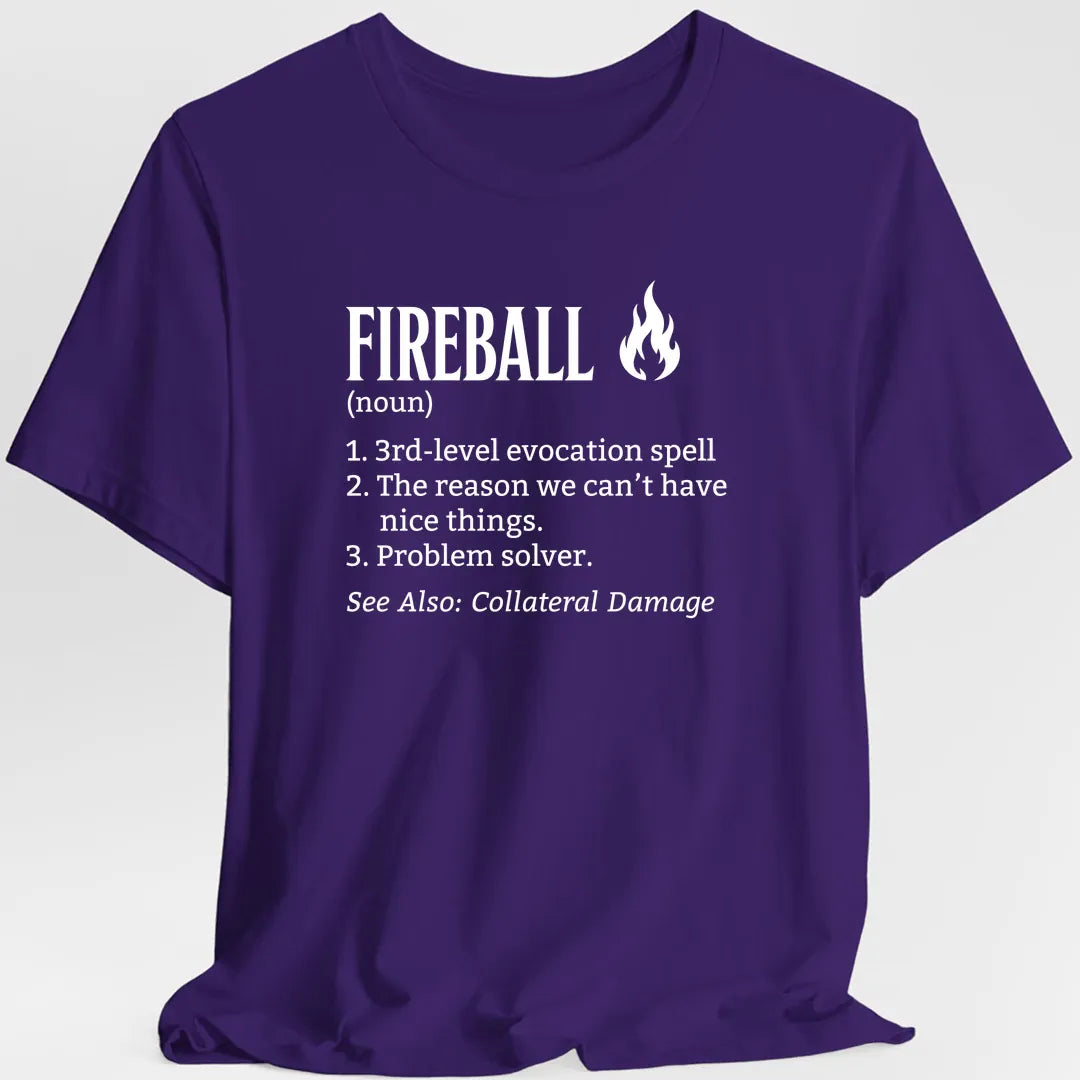 Fireball Definition T-Shirt