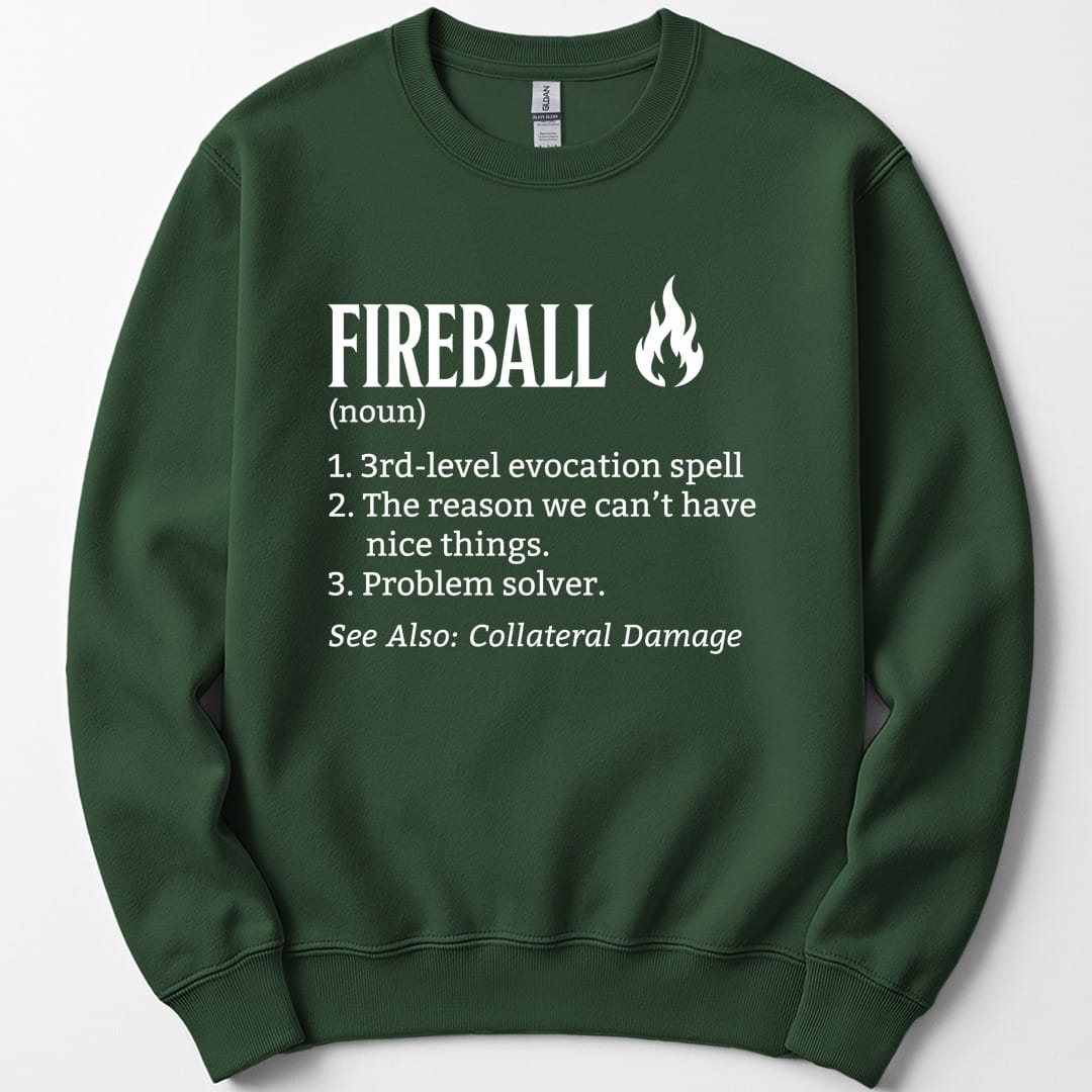 Fireball Definition Sweatshirt