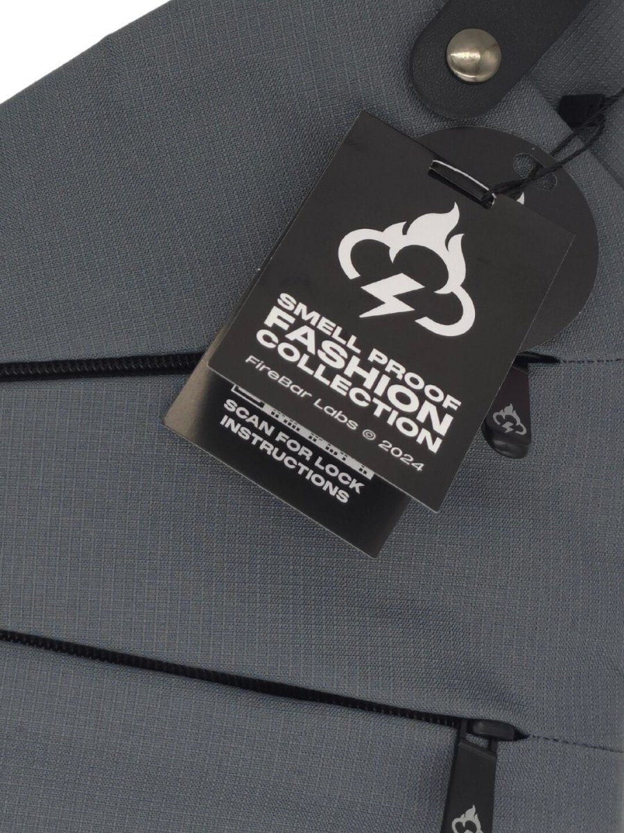 FireBar Labs Smell Proof Cross Body Bag - Hidden Lock
