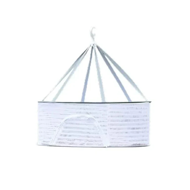 Fishing Net Hanging Dryer Bag Mesh Clothes Drying Basket Rack