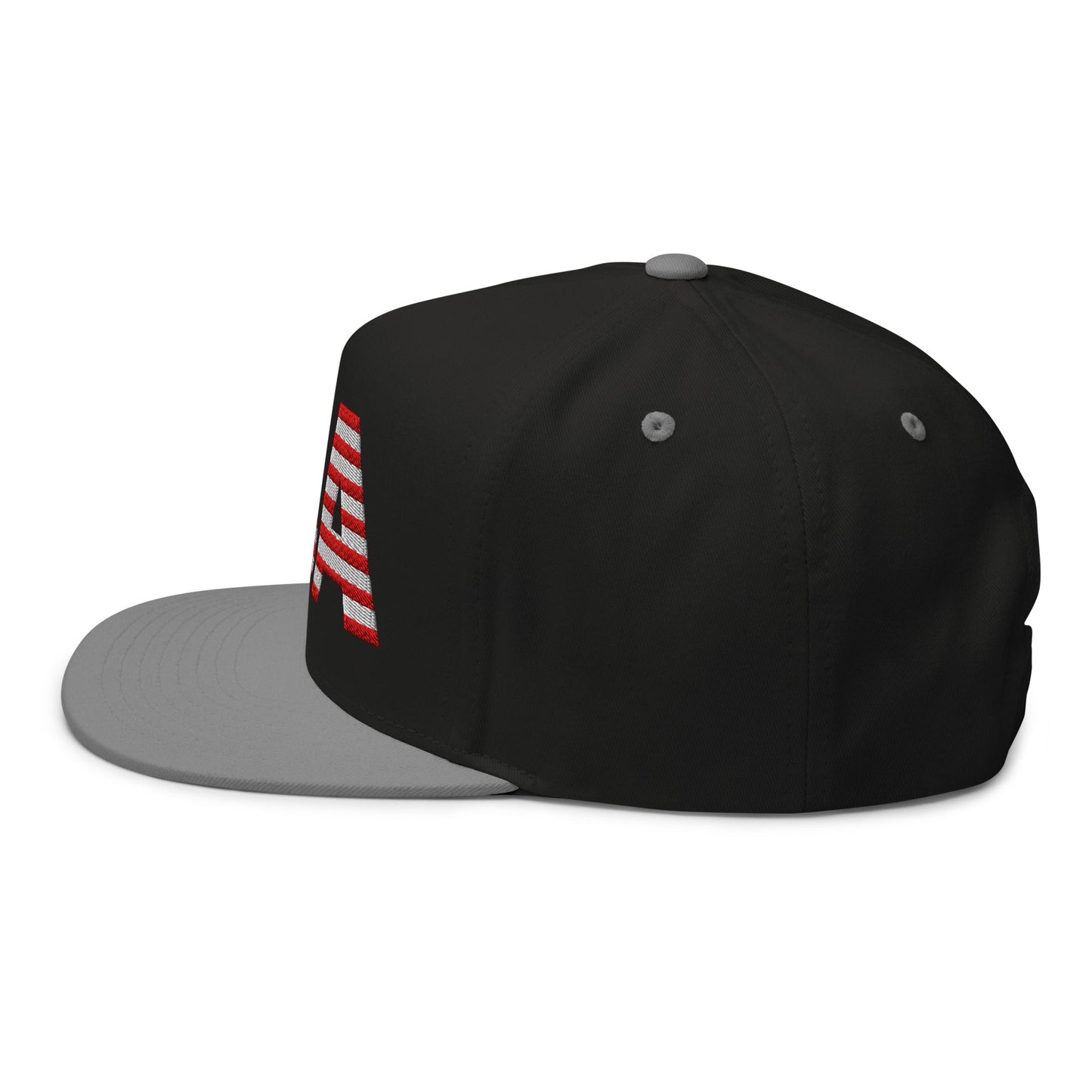 EE. UU. - Gorra de visera plana - Bordado a 1 cara