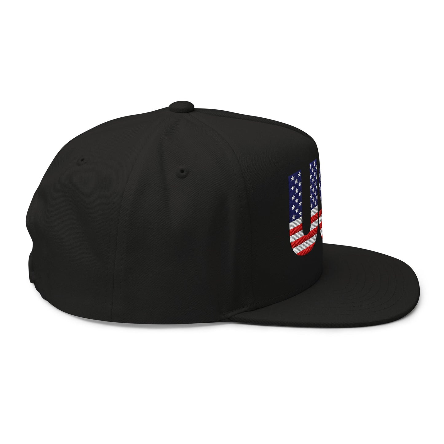 EE. UU. - Gorra de visera plana - Bordado a 1 cara