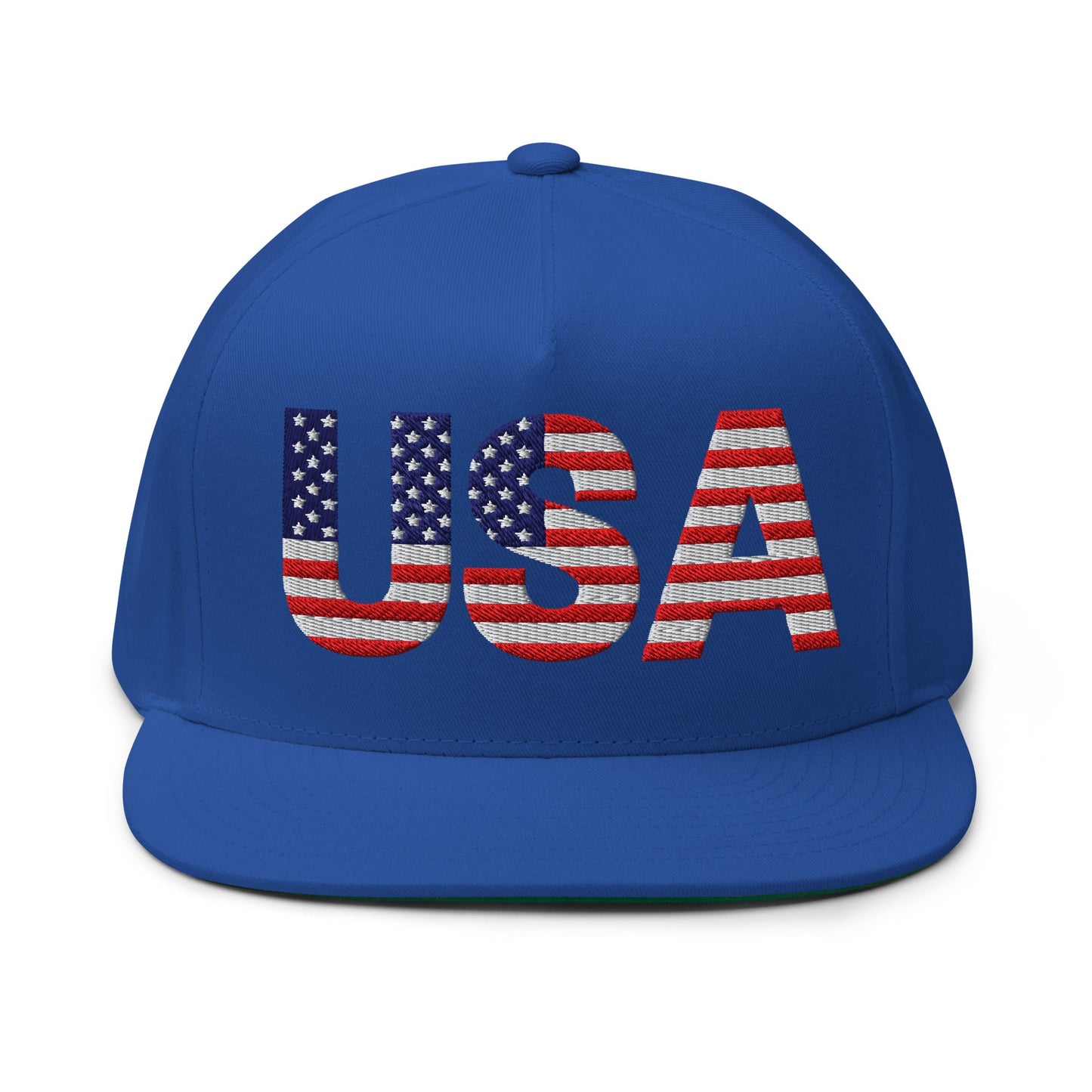 EE. UU. - Gorra de visera plana - Bordado a 1 cara