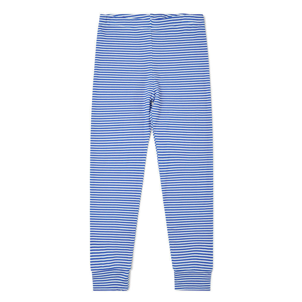 Cobalt Stripe Bamboo Toddler Pajama Set