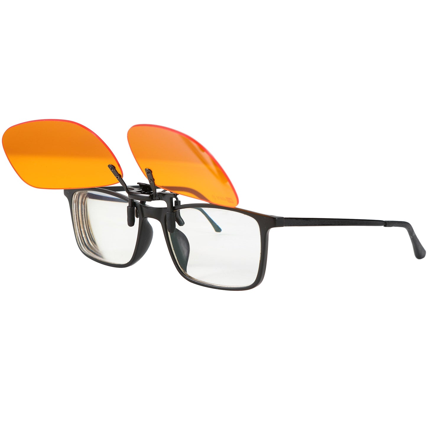 Night-time Flip-up Clip-on Blue Light Blocking Glasses
