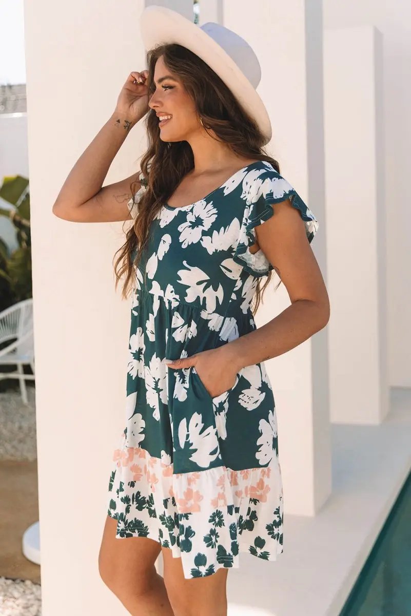 Dresses Love Salve Floral Mini Dress Women's Daily Summer A-Line Western Style
