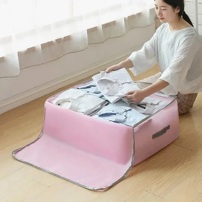 Foldable Clothes Quilt Storage Bag Portable Luggage