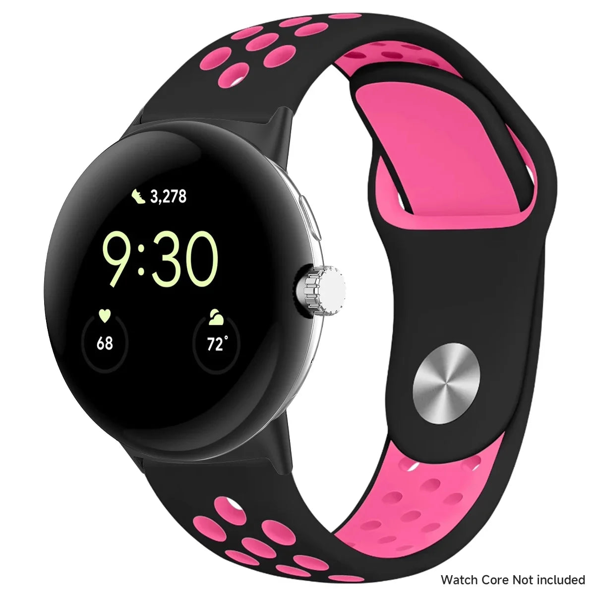 For Google Pixel 1-4 41/45mm Silicone Band - Breathable