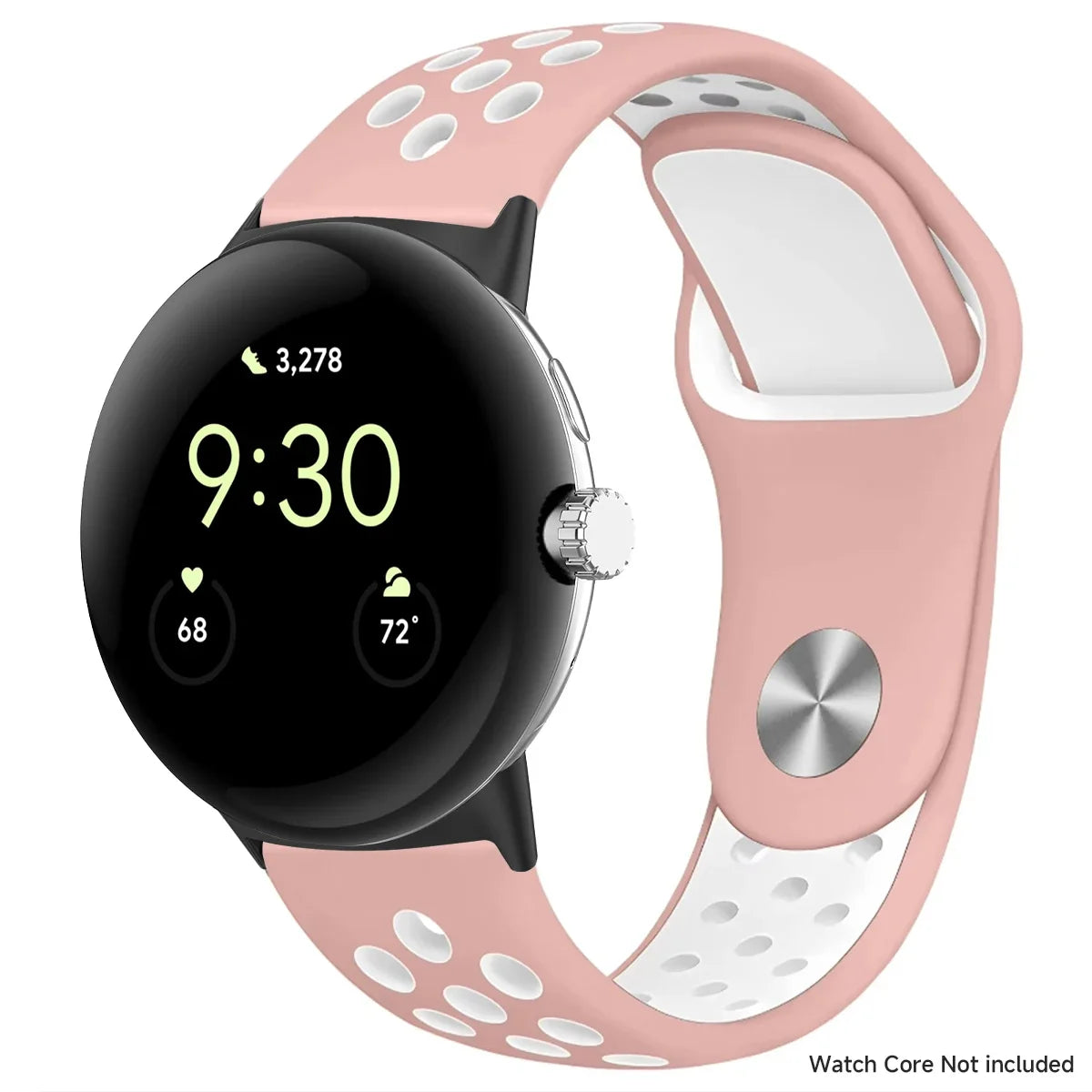 For Google Pixel 1-4 41/45mm Silicone Band - Breathable