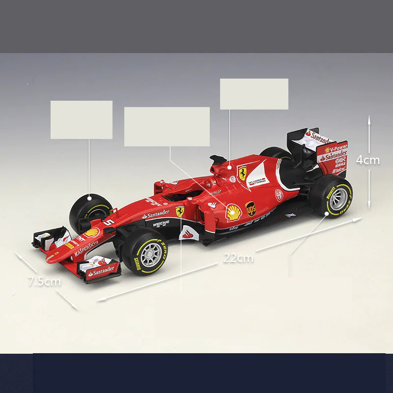 Formula One Racing Alloy Simulation Car Model - # BOT&G52710001