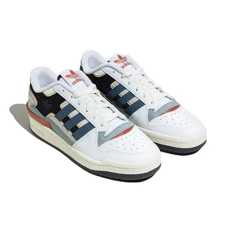 Forum Adidas Originals Exhibit Low 2.0 'White Almost Blue Magic Grey'