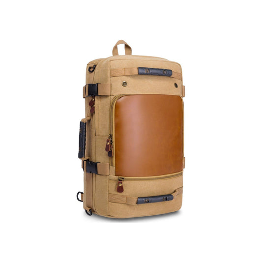 Men's Canvas Backpack – Convertible Work Carry