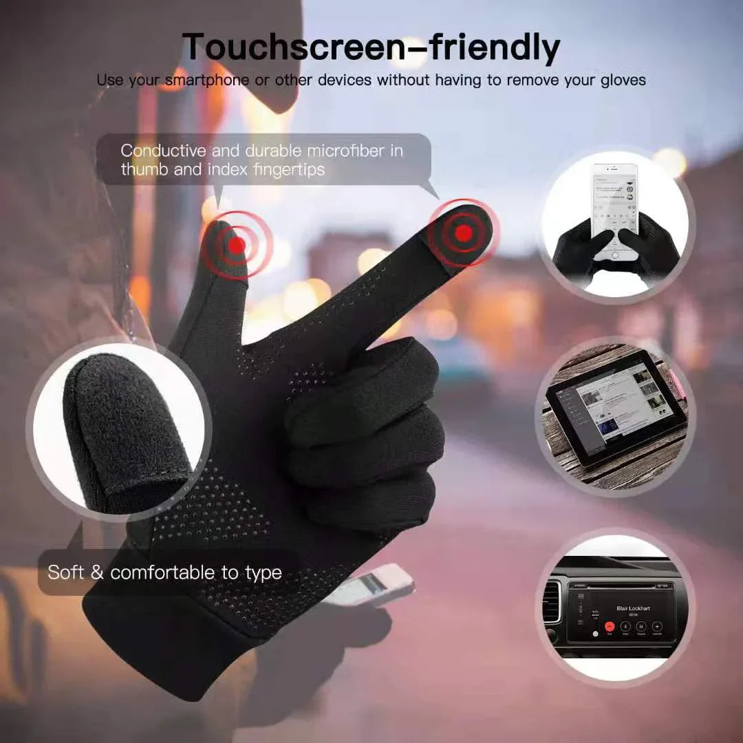 Full-Cover Warm Cycling Gloves - # BOAA23510003