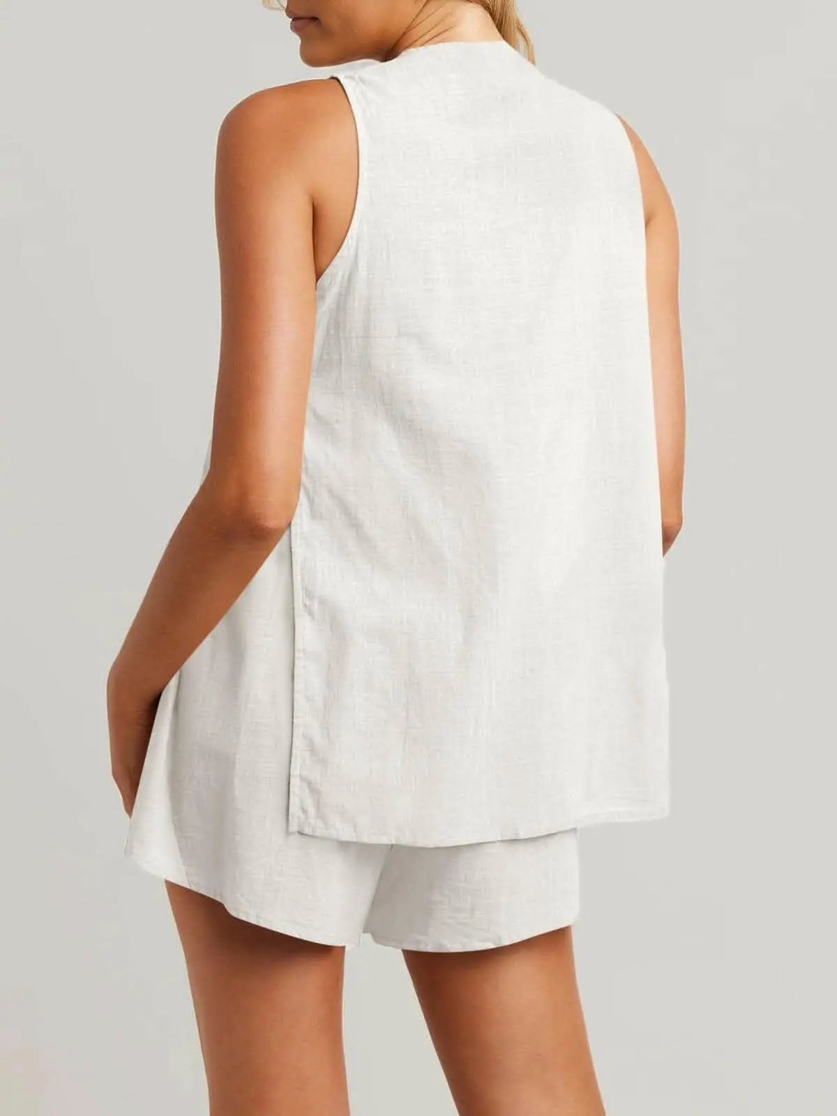 Trendsi Shorts - Chic cotton lounge set - cozy comfort