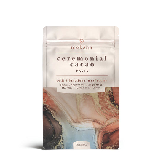 Pasta de Cacao Ceremonial Forest Blend™ con 6 Hongos Funcionales