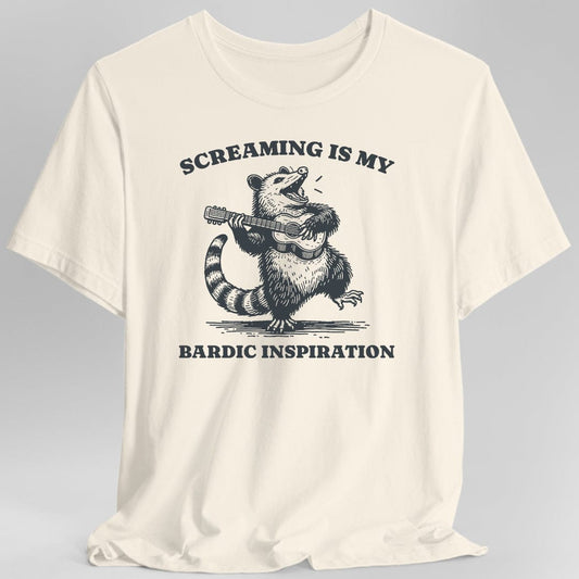 Camiseta divertida de Bardo de D&D