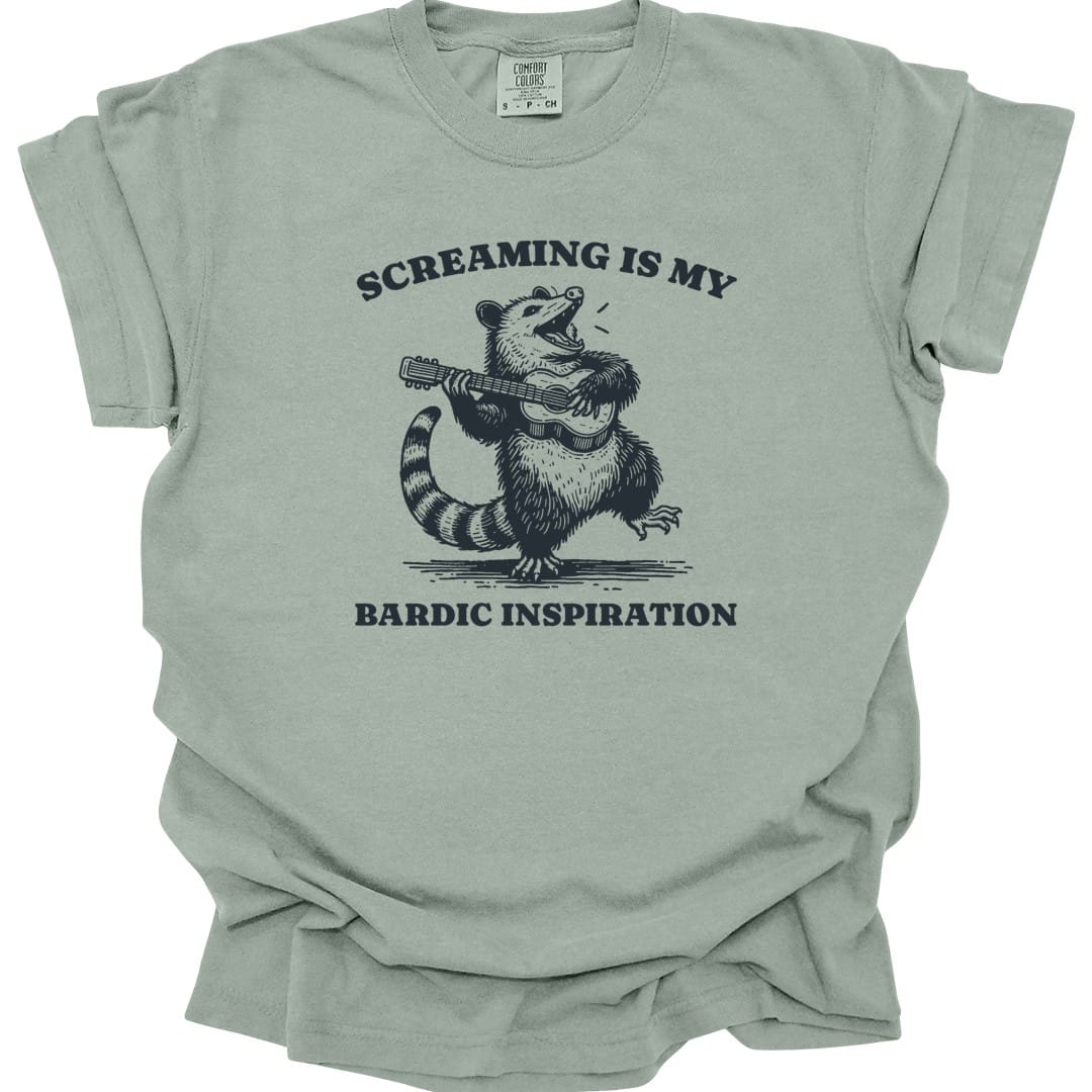 Funny Bard D&D T-Shirt - Comfort Colors