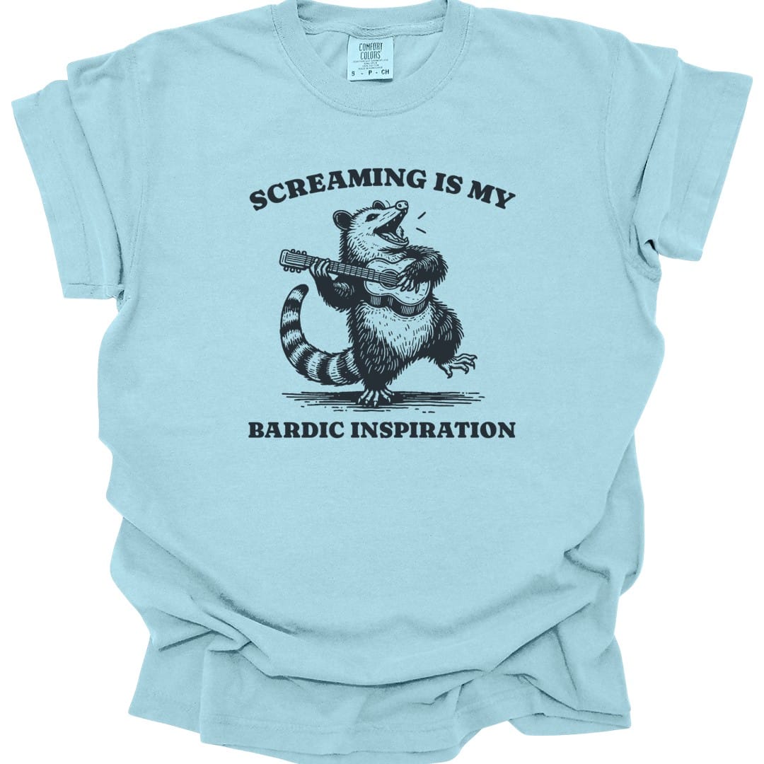 Funny Bard D&D T-Shirt - Comfort Colors