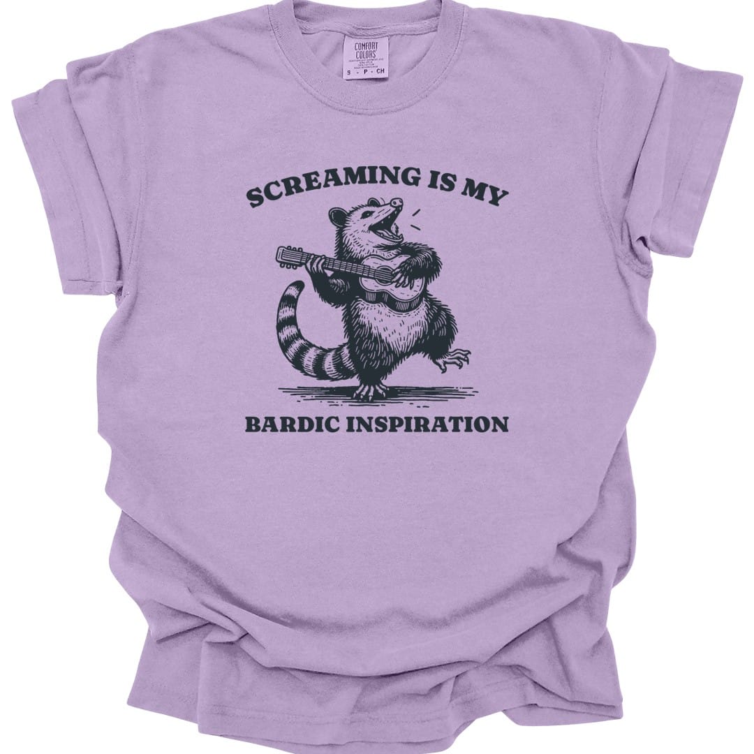 Funny Bard D&D T-Shirt - Comfort Colors