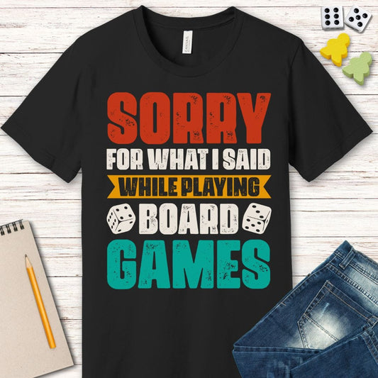 Camiseta Divertida de Juegos de Mesa