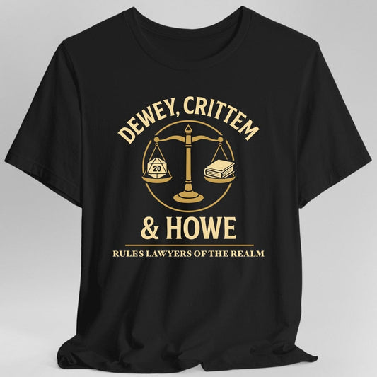 Camiseta divertida de abogado de reglas de DnD