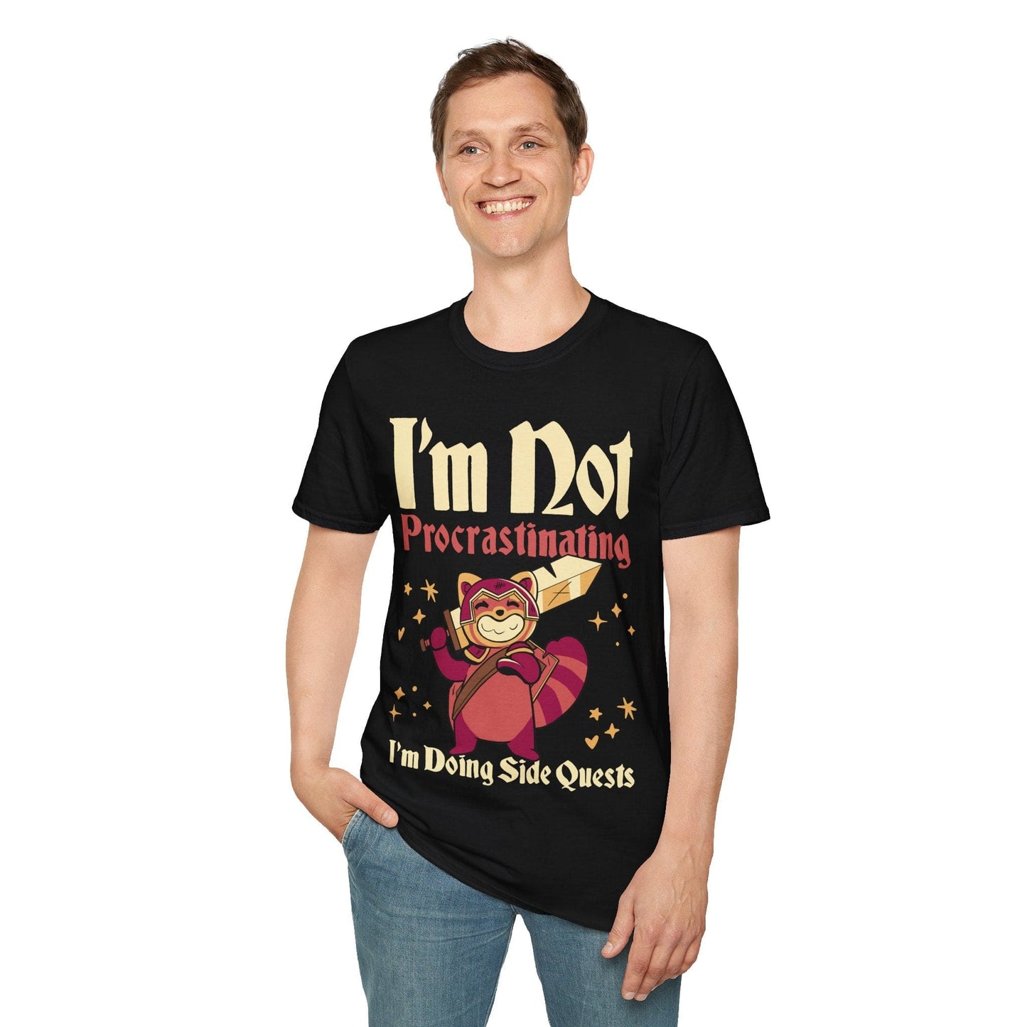 Funny DND Shirt - I'm Not Procrastinating I'm Doing Side Quests