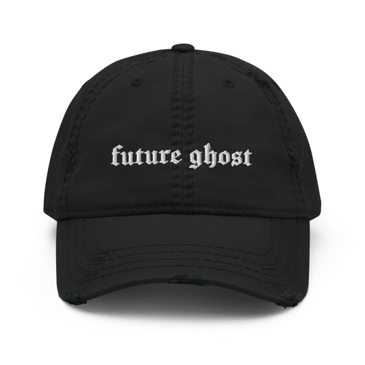 Gorra de papá gótica desgastada de Future Ghost