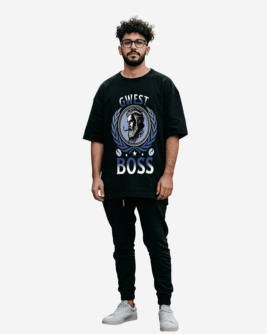 Camiseta oversize de hombre G West Boss Nature