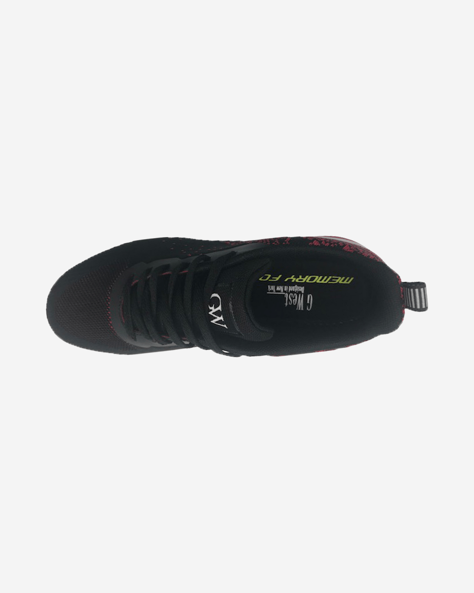 ZAPATILLAS DE RUNNING CON CORDONES Y SALPICADURAS G WEST PARA HOMBRE