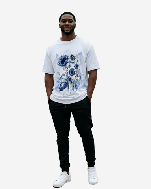 Camiseta de hombre extragrande G West Sunflower 2.0
