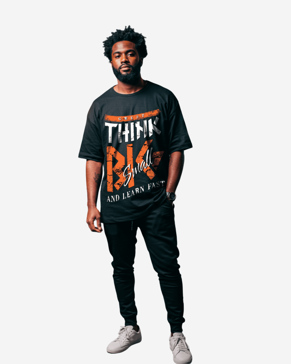 G West Camiseta de hombre extragrande Think Big