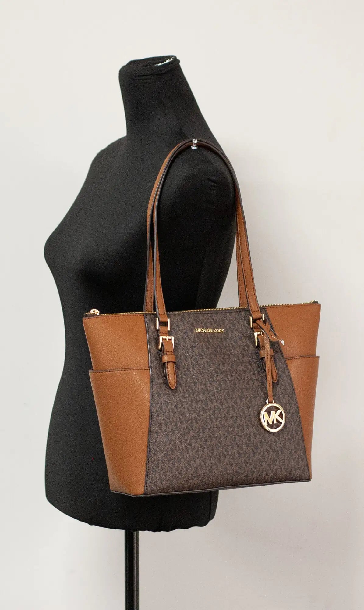 Style Loft Collection x Michael Kors Charlotte Brown Tote Bag