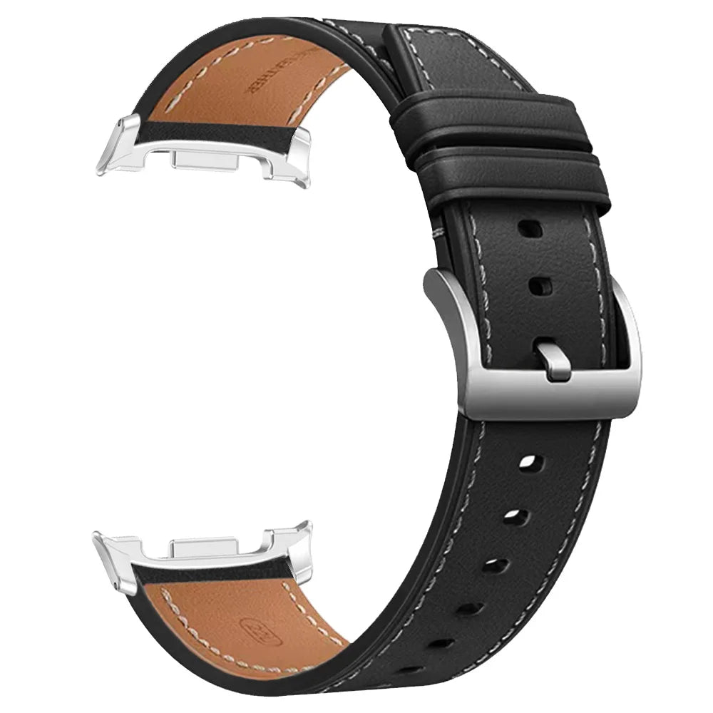 Leather Galaxy Watch8, Classic, Watch9 Band Smooth Stitching