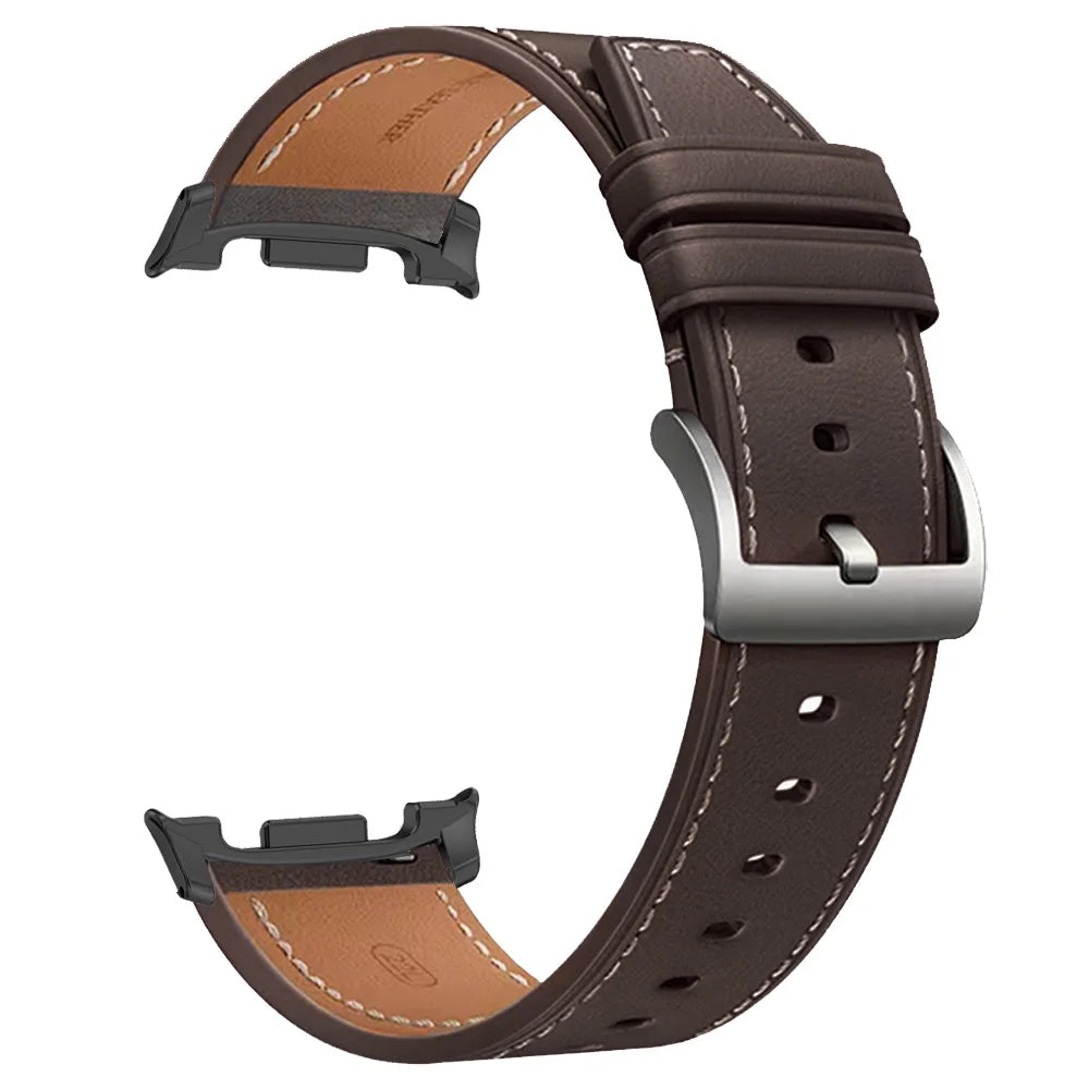 Leather Galaxy Watch8, Classic, Watch9 Band Smooth Stitching