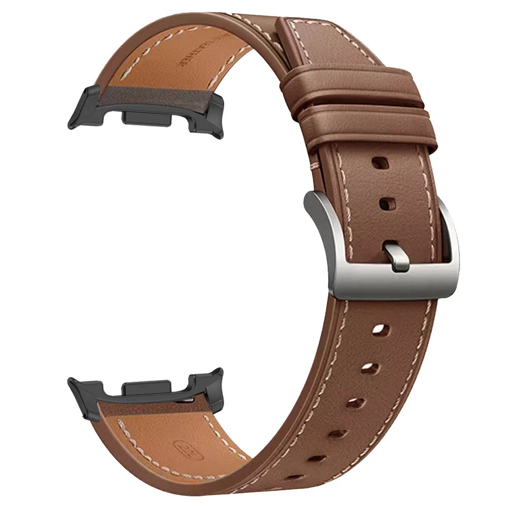 Leather Galaxy Watch8, Classic, Watch9 Band Smooth Stitching