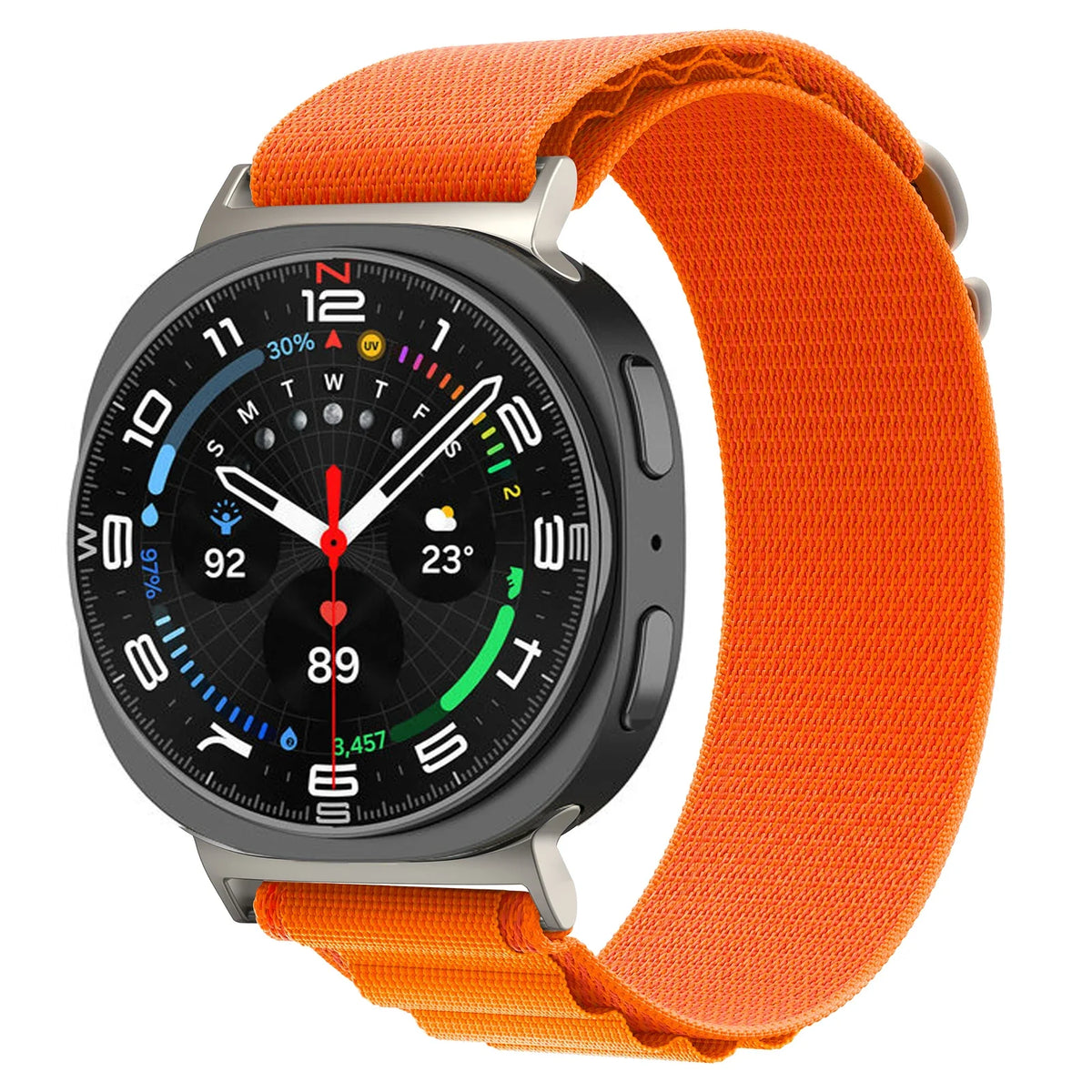 Nylon Galaxy Watch8, Classic, Watch9 Band Loop Soft Strap