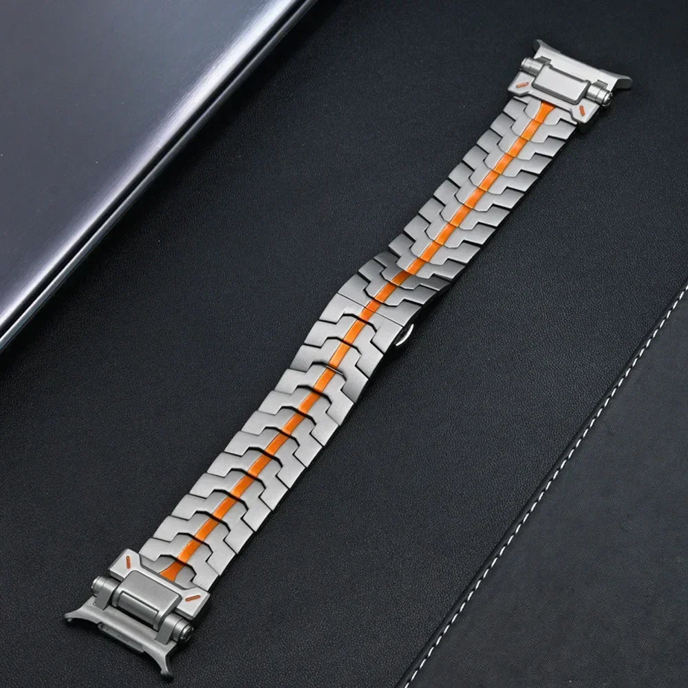 Stainless Steel Galaxy Watch8, Classic, Watch9 Band Polished