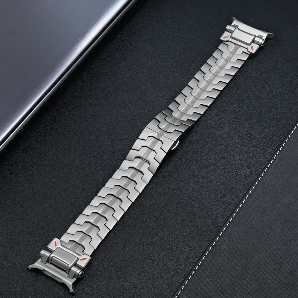 Stainless Steel Galaxy Watch8, Classic, Watch9 Band Polished