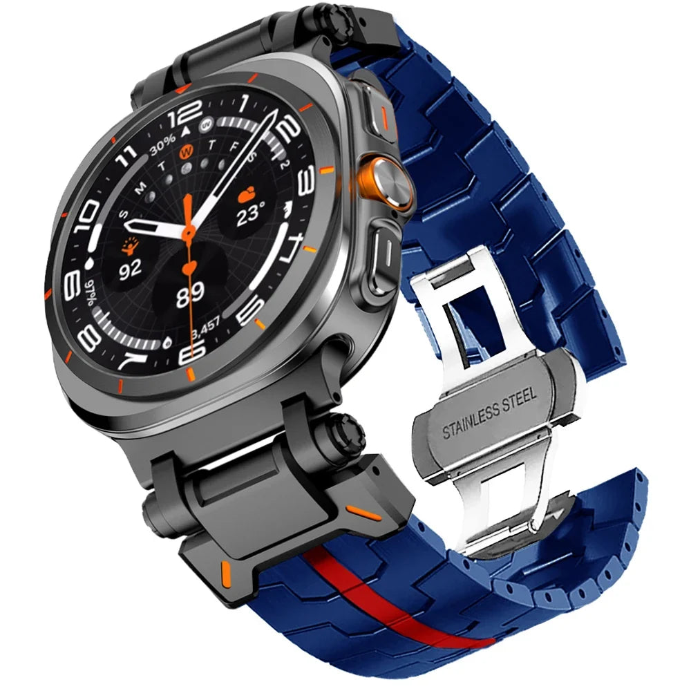 Stainless Steel Galaxy Watch8, Classic, Watch9 Band Polished