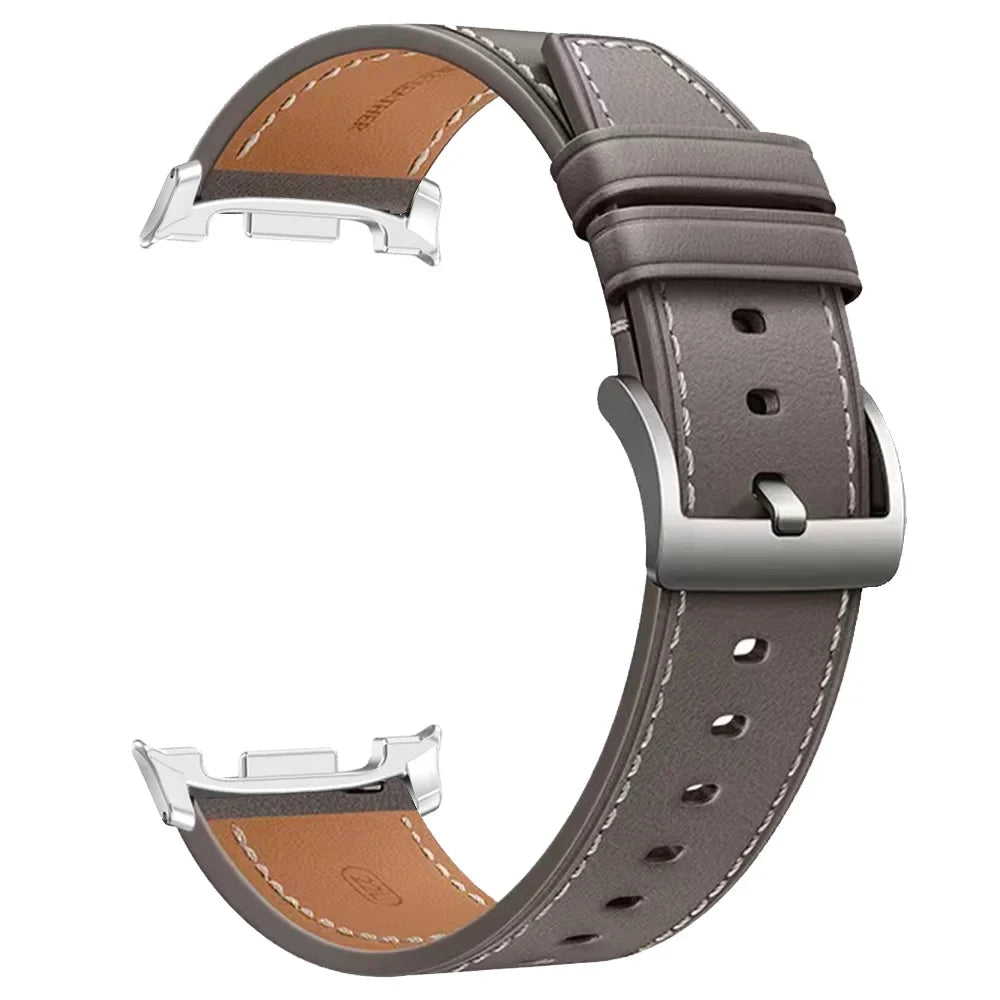 Leather Galaxy Watch8, Classic, Watch9 Band Smooth Stitching
