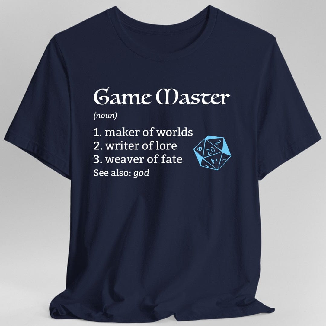 Game Master Definition D&D T-Shirt