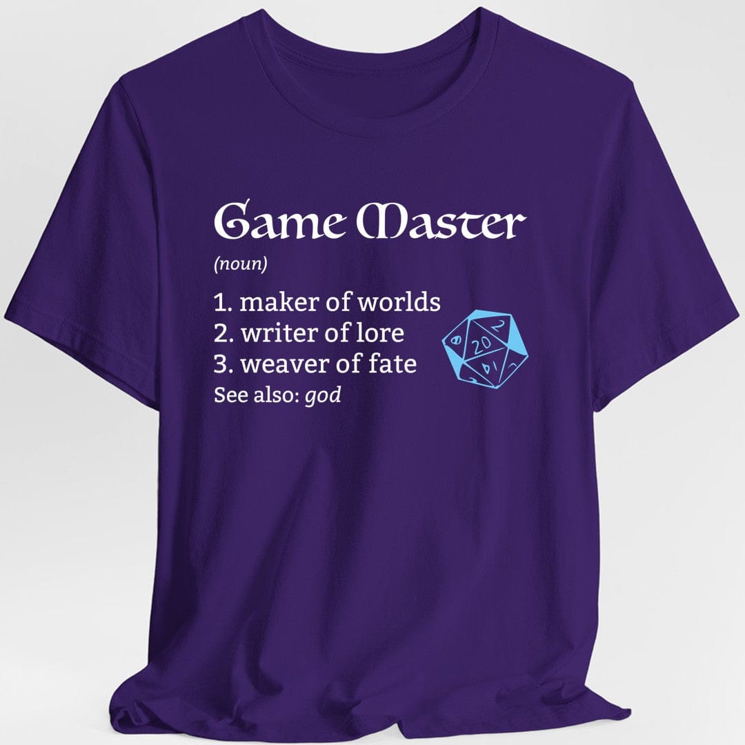 Game Master Definition D&D T-Shirt