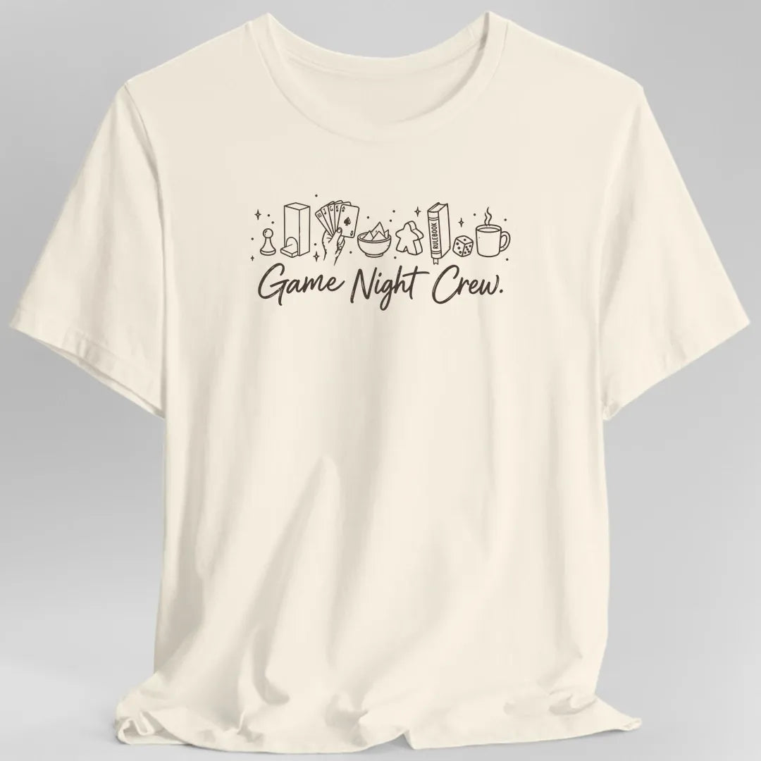 Game Night Crew Board Game T-Shirt