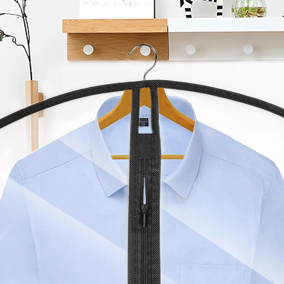 4-Pack Extra Long Garment Bags 180cm Dress Cover