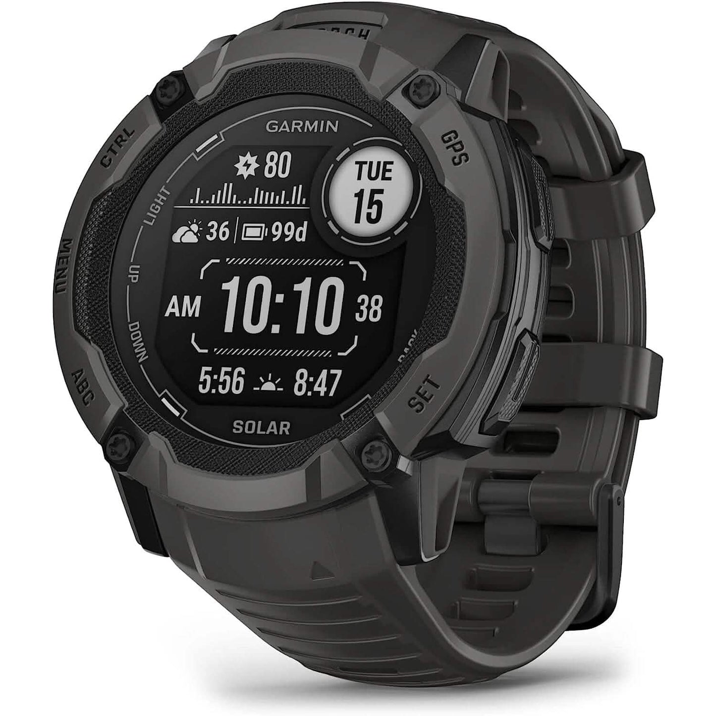 Garmin Instinct 2X Solar Rugged GPS Smartwatch  (Refurbished)