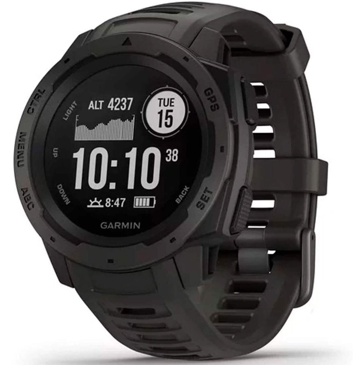 Garmin Instinct GPS Heart Rate Monitor Rugged Outdoor Watch 010-02064-00