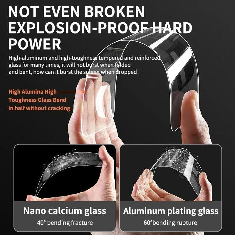 iShield Tempered Glass Screen Protectors - 3-Pack for iPhone 14, 13, 12, 11, 15 Pro Max, Mini, XR, X, XS MAX, 7, 8 Plus, 16