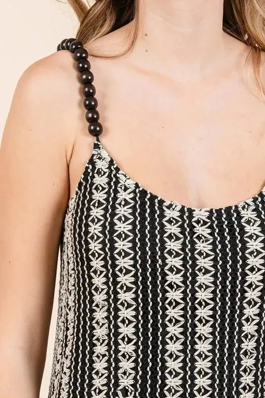 Dresses Trendsi Striped Maxi Dress Women's Plus Size Casual Summer Dress Beaded Straps