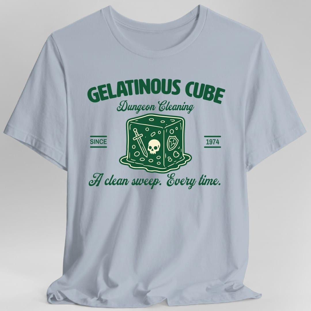 Gelatinous Cube Dungeon Cleaning T-Shirt