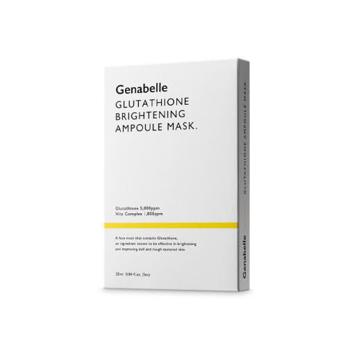 Genabelle Glutathione Brightening Ampoule Mask 25ml X 5ea